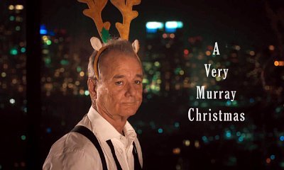 Bill Murray Looks Gloomy in Netflix's 'A Very Murray Christmas' Special