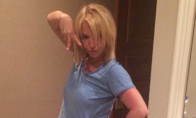 Britney Spears Shows Off Her Injured Leg in Twitter Picture