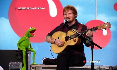 Video: Ed Sheeran Sings 'Rainbow Connection' With Kermit for Red Nose Day