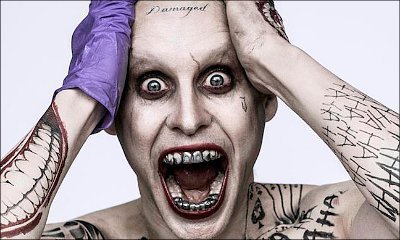 Jared Leto Spotted in Full Joker Costume With Tattoos on 'Suicide Squad' Set