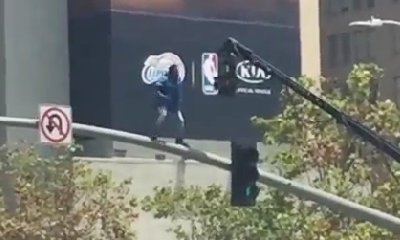 Kendrick Lamar Continues Shooting 'Alright' Music Video in Los Angeles