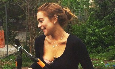 Lindsay Lohan Accelerates Community Service Completion by Gardening