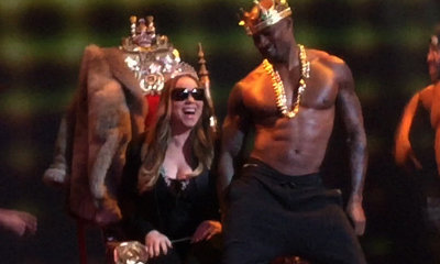 Mariah Carey Gets Lap Dance From Tyson Beckford at Chippendales