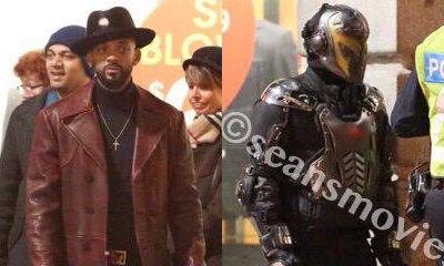 Masked Man Spotted on Set of 'Suicide Squad'