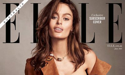 Model Nicole Trunfio Breastfeeding Son on ELLE Australia Cover