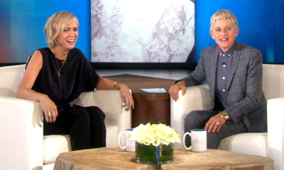 Video: Kristen Wiig Gets Scared by a Ghost on 'Ellen DeGeneres Show'