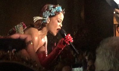 Video: Rihanna Performs at 2015 Met Gala