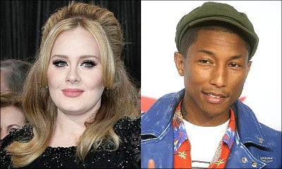 Adele Working With Pharrell on Her New Album