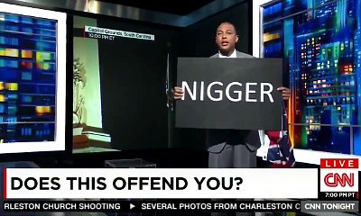 Don Lemon Sparks Controversy With His N-Word Poster on CNN