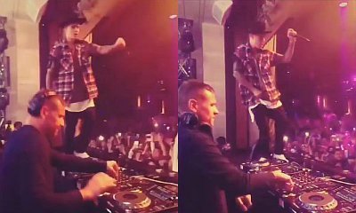 Video: Justin Bieber Joins Kaskade Onstage During Las Vegas Gig for 'Where Are U Now'