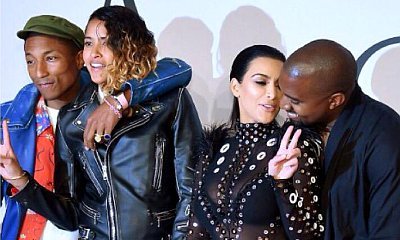 Kim Kardashian Thanks Pharrell and Wife for Helping When Her CFDA Dress Caught Fire