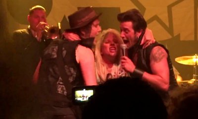 Lady GaGa Covers Van Halen's 'Panama' While Crashing Dirty Pearls' NY Concert