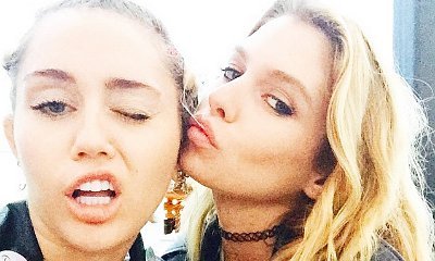 Miley Cyrus and Rumored Girlfriend Stella Maxwell Spotted Leaving NYC Hotel