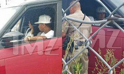 Tyga and Kylie Jenner Pulled Over by Cops While Rushing to Disneyland