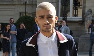 Zayn Malik Shows Off His New White Hair At Paris Fashion Week