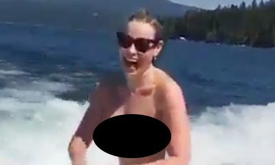 Chelsea Handler Goes Waterskiing Topless to 'Celebrate' July Fourth