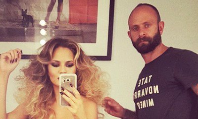 Chrissy Teigen Covers Nipple With Spray Can to Pass Instagram's Censorship