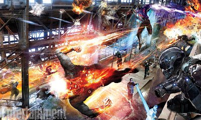 'DC's Legends of Tomorrow' Concept Art Teases an Epic Battle