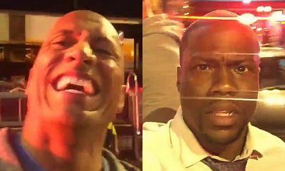 Dwayne Johnson and Kevin Hart 'Fight' While Fire Department Shuts Down Movie Set