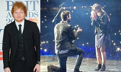 Ed Sheeran Helps Kodaline's Jason Boland Get Engaged Onstage