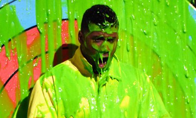 Kids' Choice Sports Awards 2015: Russell Wilson Gets Slimed, Shows Off Dance Skills With Ciara