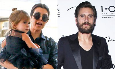 Kourtney Kardashian Celebrates Penelope's Birthday in Disneyland, Scott Disick Stays Away