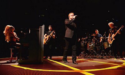 Video: Lady GaGa Sings With U2 at Band's New York Concert