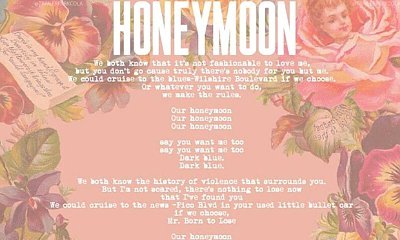 Lana Del Rey Unveils New Track 'Honeymoon' in Full