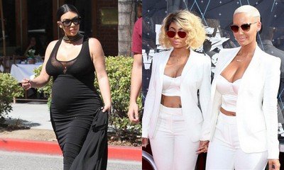 Kim Kardashian Didn't Try to Stop Amber Rose and Blac Chyna's New Show