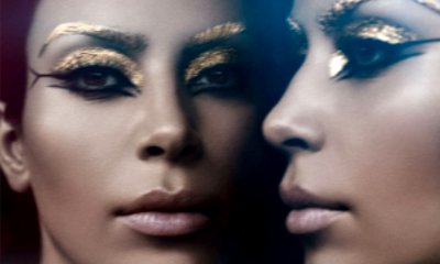 Kim Kardashian Transformed Into 'Modern-Day Cleopatra' in Photo Shoot for Violet Grey