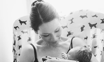 Lucy Liu Introduces Newborn Son in First Pic