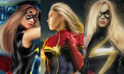 Ronda Rousey Shares Artworks of Herself as Captain Marvel
