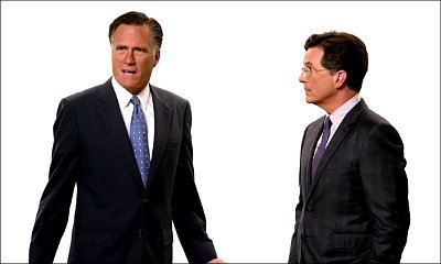 Stephen Colbert Mistakes Mitt Romney for His Stand-In in 'Late Show' Promo
