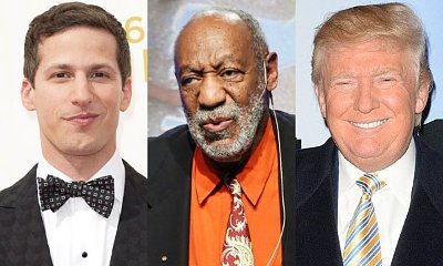 Andy Samberg Mocks Bill Cosby and 'Racist' Donald Trump in Emmys Opening Monologue