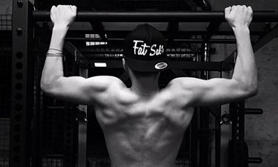 Brooklyn Beckham Shares Topless Workout Pic