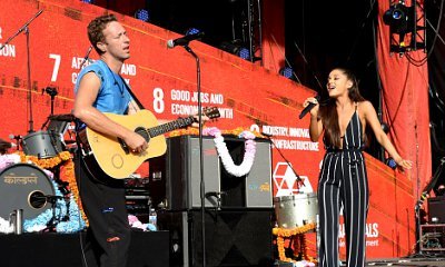 Coldplay Teams Up With Ariana Grande and Ed Sheeran at Global Citizen Fest