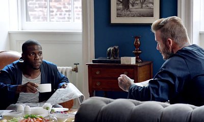 David Beckham Gets Annoyed at Kevin Hart for Mimicking Him on New H&M Campaign