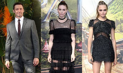 Hugh Jackman, Rooney Mara, Cara Delevingne Attend 'Pan' London Premiere