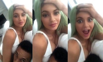 Video: Kylie Jenner Presses Her Boobs on Tyga's Face