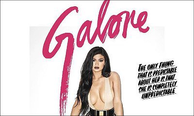 Kylie Jenner Shows Major Cleavage in Racy Cover Shoot for Galore