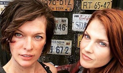 Milla Jovovich and Ali Larter Look Badass in 'Resident Evil: The Final Chapter' Set Photo