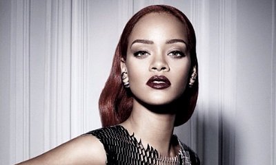 Rihanna Flashes Nipples in Sexy Mesh Dress for Dior