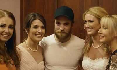 Robert Pattinson Crashes Wedding in Ireland