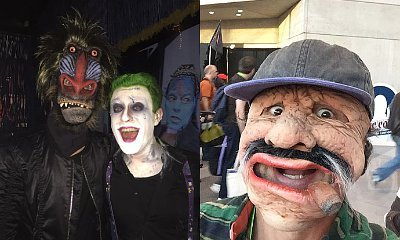 Jared Leto and Mark Ruffalo Go Incognito at New York Comic Con