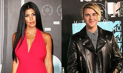Kourtney Kardashian Spotted Leaving Club With Justin Bieber