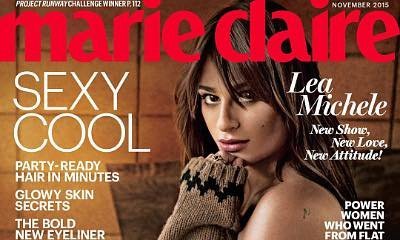 Lea Michele Calls Her Butt 'a Showstopper' in Revealing Marie Claire Shoot