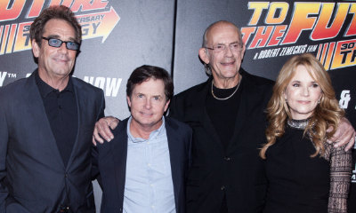 Michael J. Fox, Lea Thompson and Other Stars Reunite to Celebrate 'Back to the Future' Day