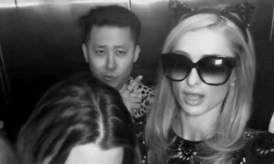 Paris Hilton Freaks Out While Getting Trapped in Elevator in China