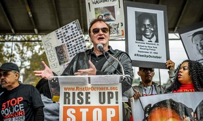 Police Union Calls for Boycott of Quentin Tarantino Movies After His Anti-Cop Rally