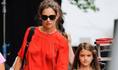 Suri Cruise Seen Sobbing During Outing With Katie Holmes